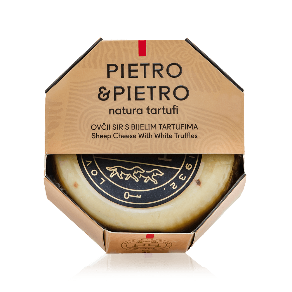 Pietro & Pietro Schafskäse mit Trüffeln